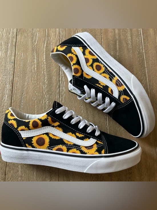 Vans Other - Black Sunflower Vans